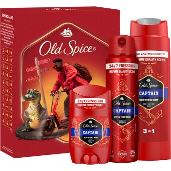 Old Spice Captain Gift Set set cadou pentru barbati - imagine 2